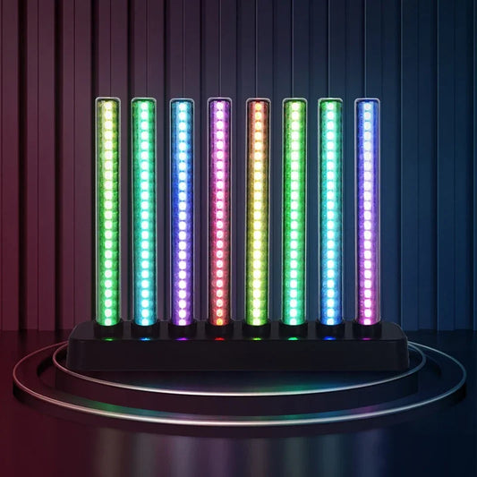 RGB Smart Desktop Light – Lampe LED Connectée avec Contrôle via App, Effets Musicaux et Ambiance Gaming pour Bureau et Gaming Setup